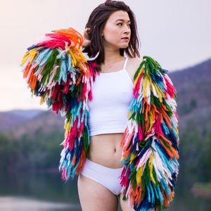 Andi Bagus Shaggy Cardigan/Jacket